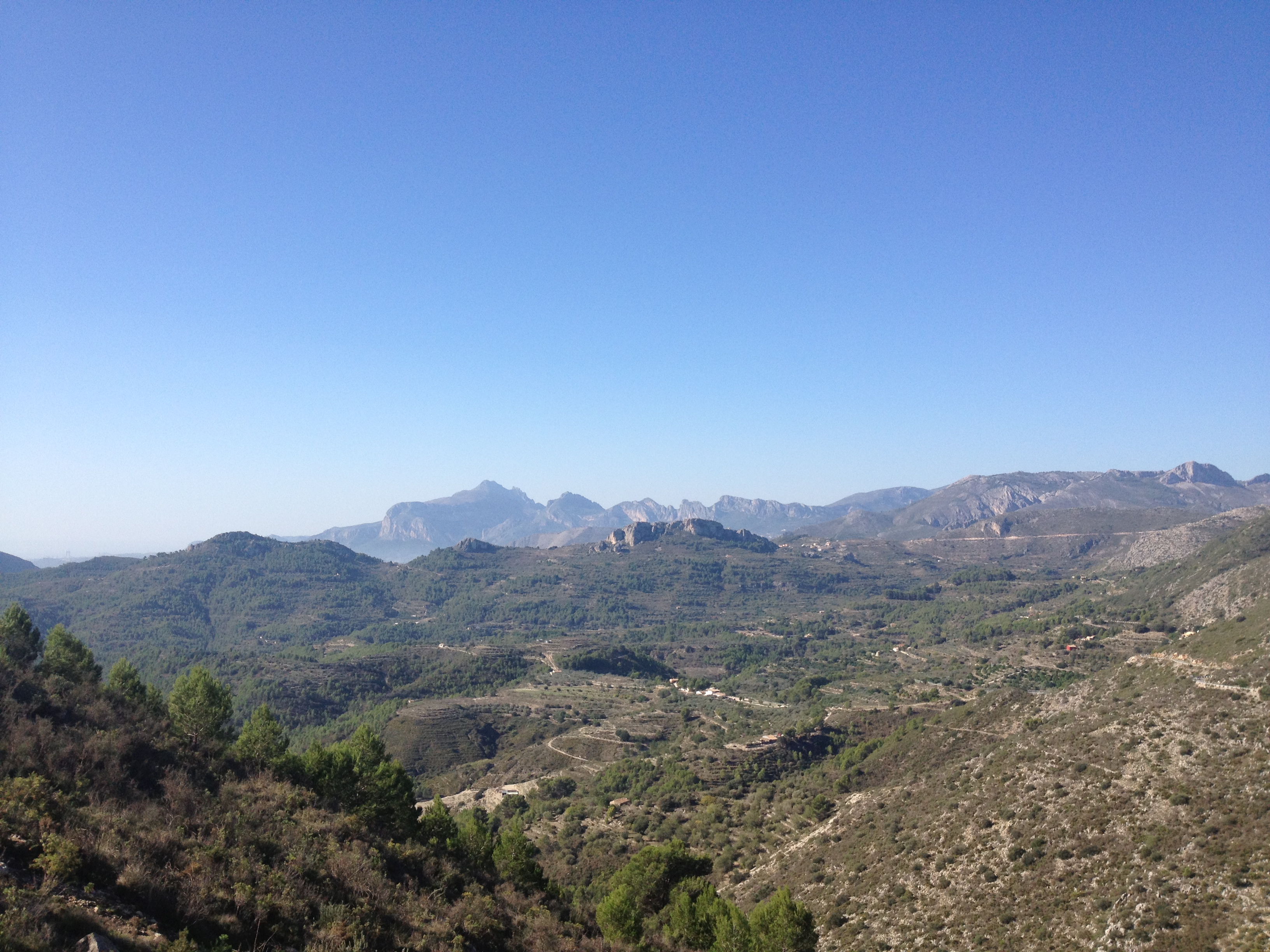 Vistas desde Coll de Rates – Alcalalí turismo