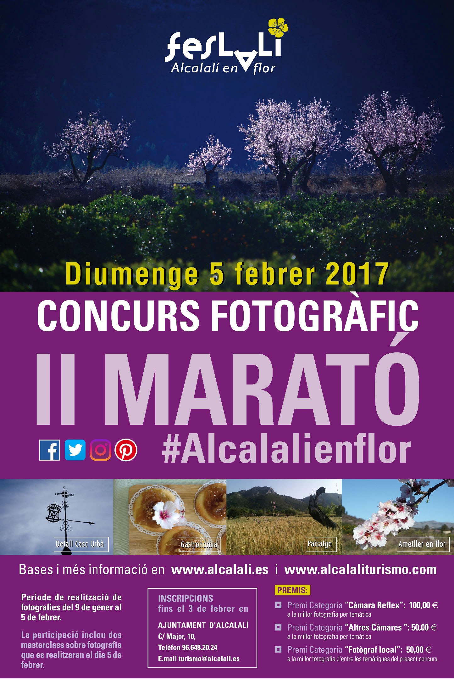 Concurso Fotografia II Maratón #alcalalienflor