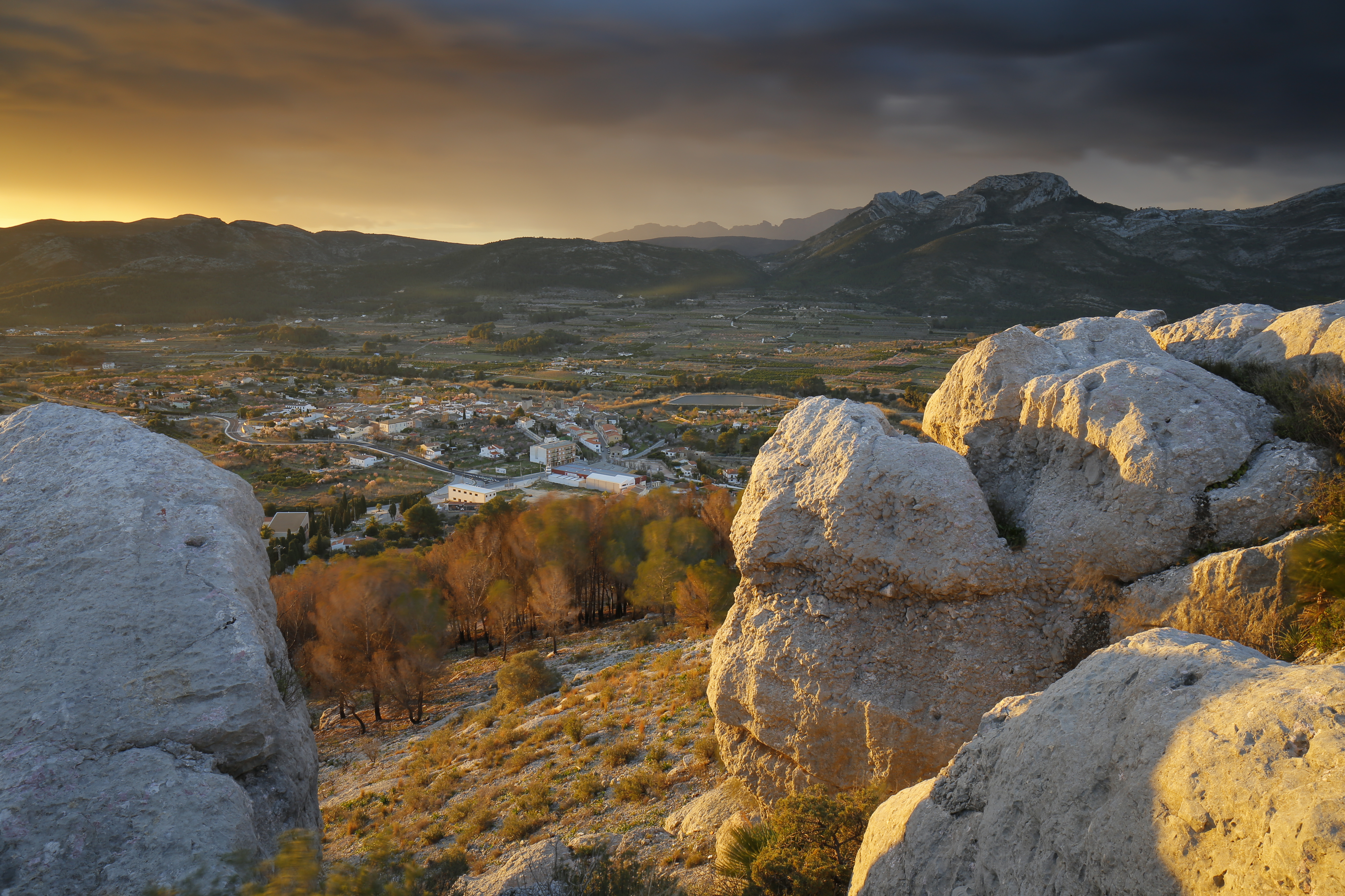 Concurso Fotográfico Alcalalí en Flor – Paco Costa Cercera – paisaje