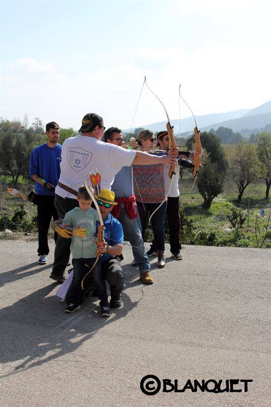 taller tiro arco – Alcalalí – Feslalí