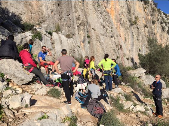 @femecv escuela escalada Alcalalí turismo