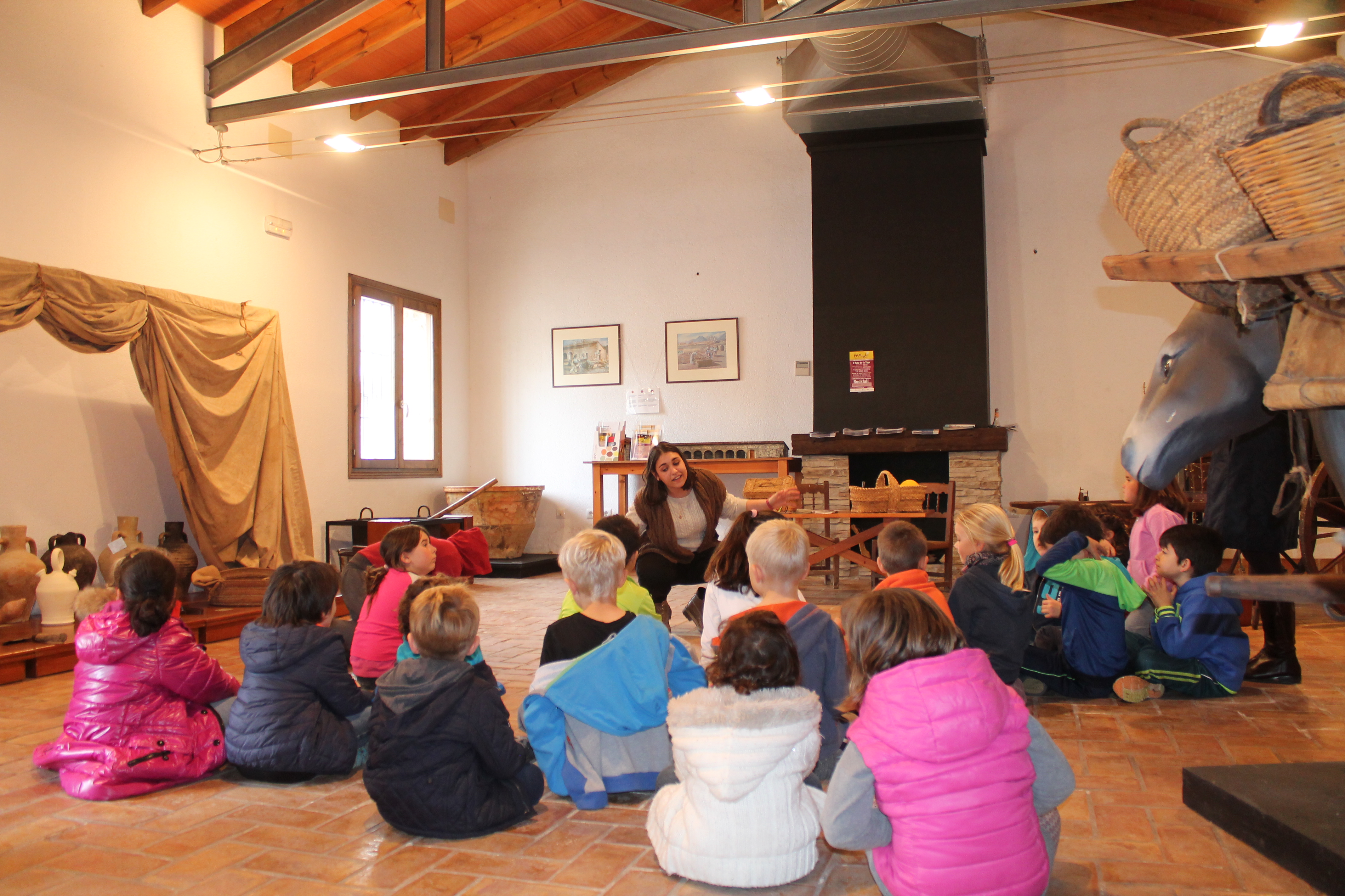 visita guiada – escuela – turismo – Alcalali en flor