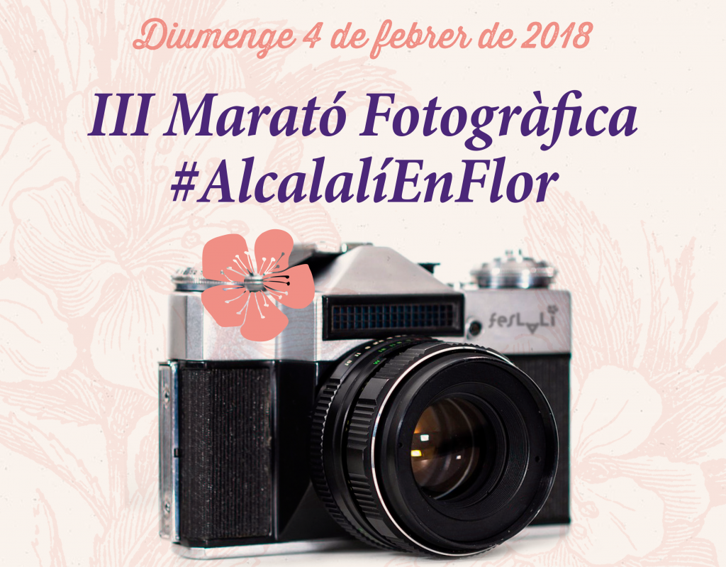 III Marató Fotogràfica Feslalí. Alcalalí en flor 2018 - Alcalalí turismo