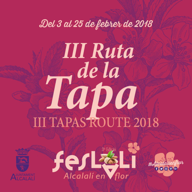 Ruta de la Tapa Feslalí Alcalalí en flor – Alcalalí turismo