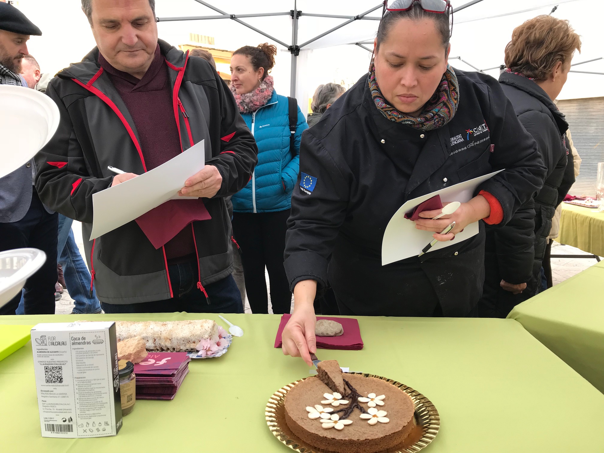 Jurado pasteles con almendra – Alcalalí Turismo