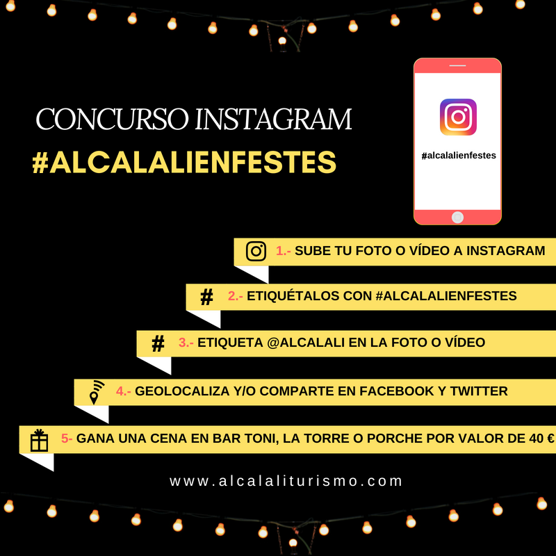 Concurso iIstagram #alcalalienfestes