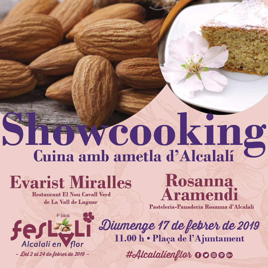 Feslalí, Alcalalí en flor – showcooking