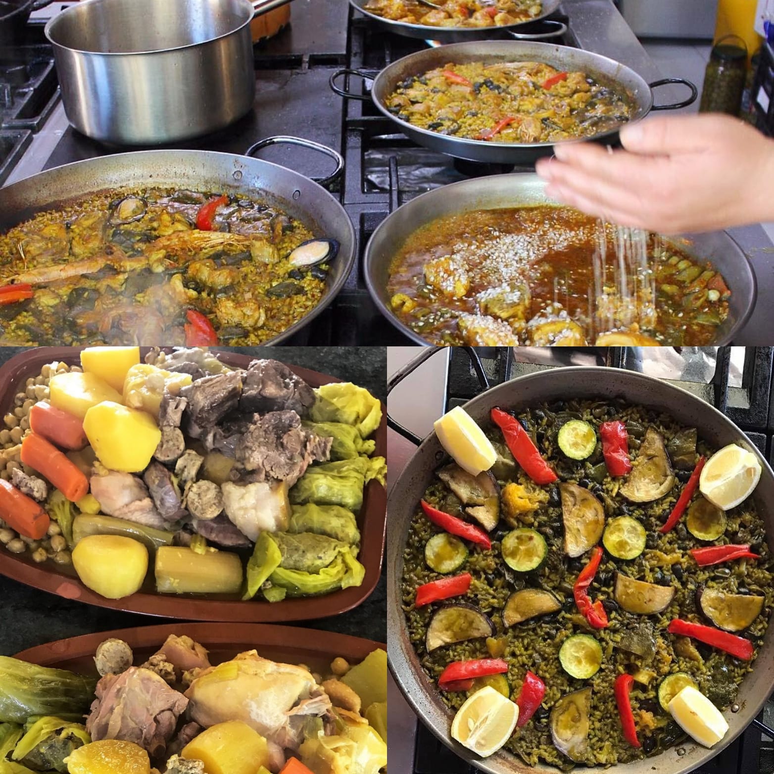 La paella, el puchero y cous cous de Alcalalí