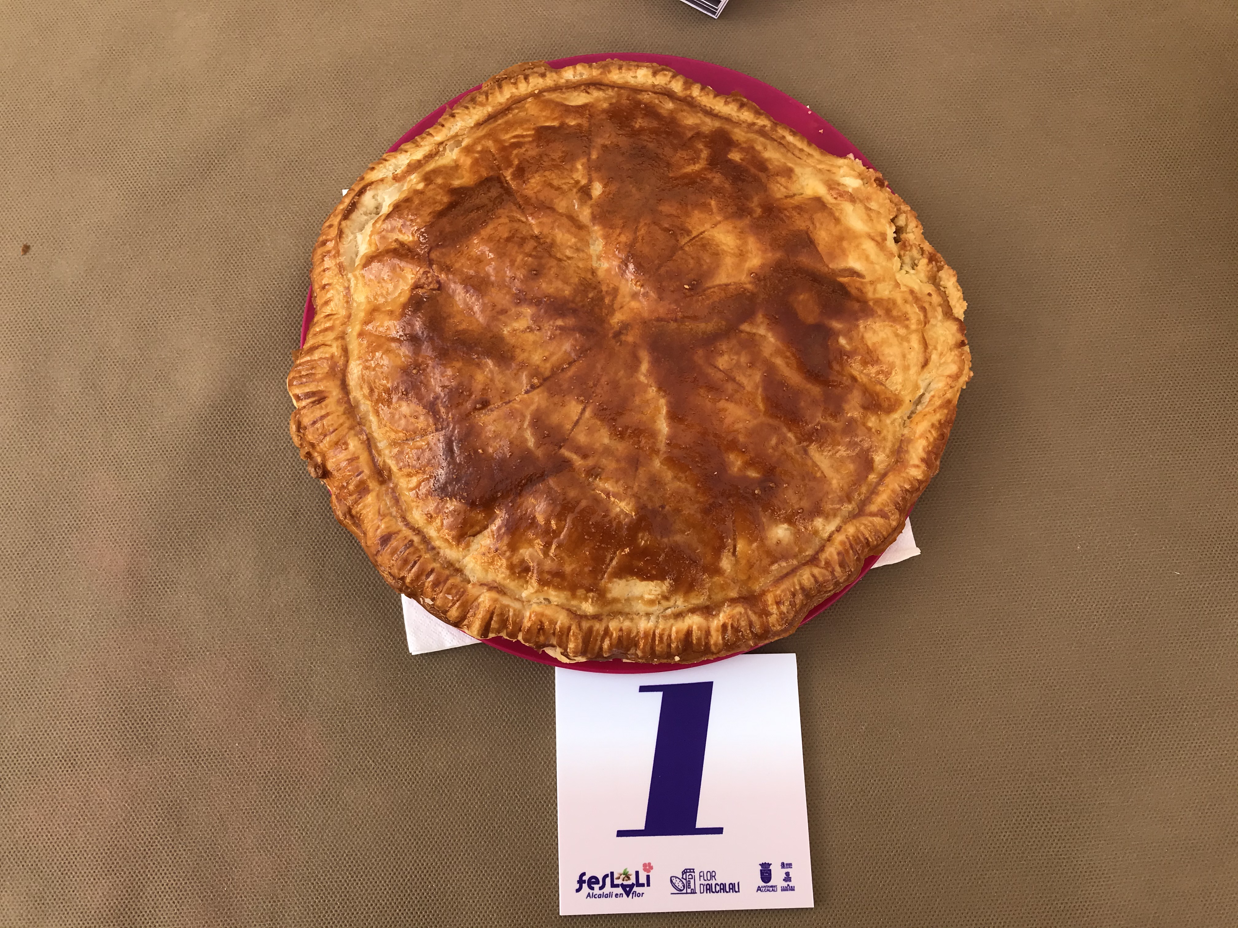 Concurso de pasteles con almendra de Alcalalí