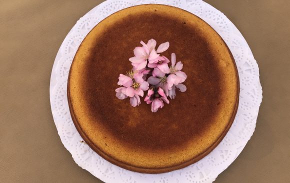 Tarta de almendras y avellanas