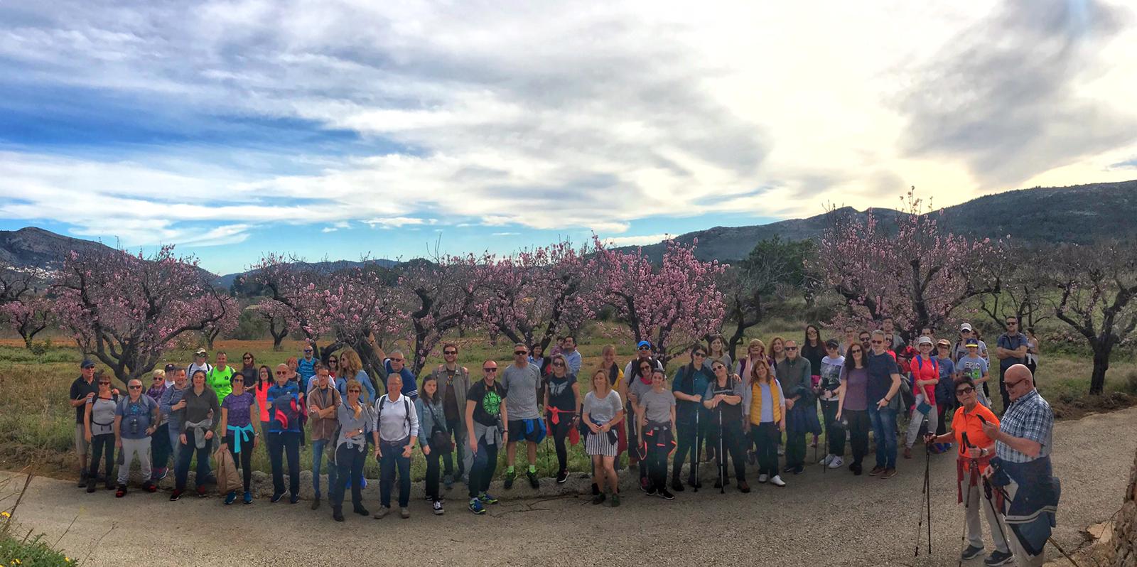 Rutas senderistas – Feslalí Alcalalí en flor